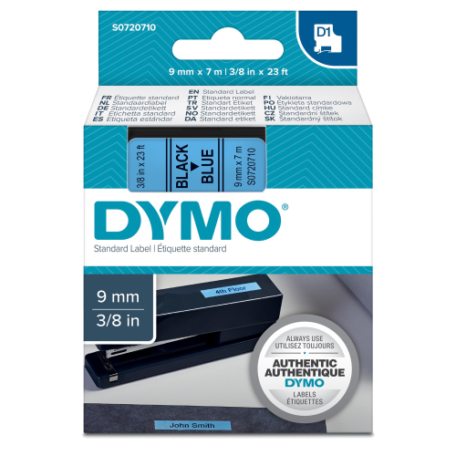 DYMO D1 STANDARD CARTUCCIA A NASTRO PER TRASFERIMENTO TERMICO NERO